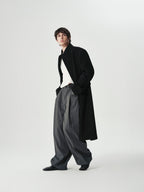 Pleated Barrel Trousers
