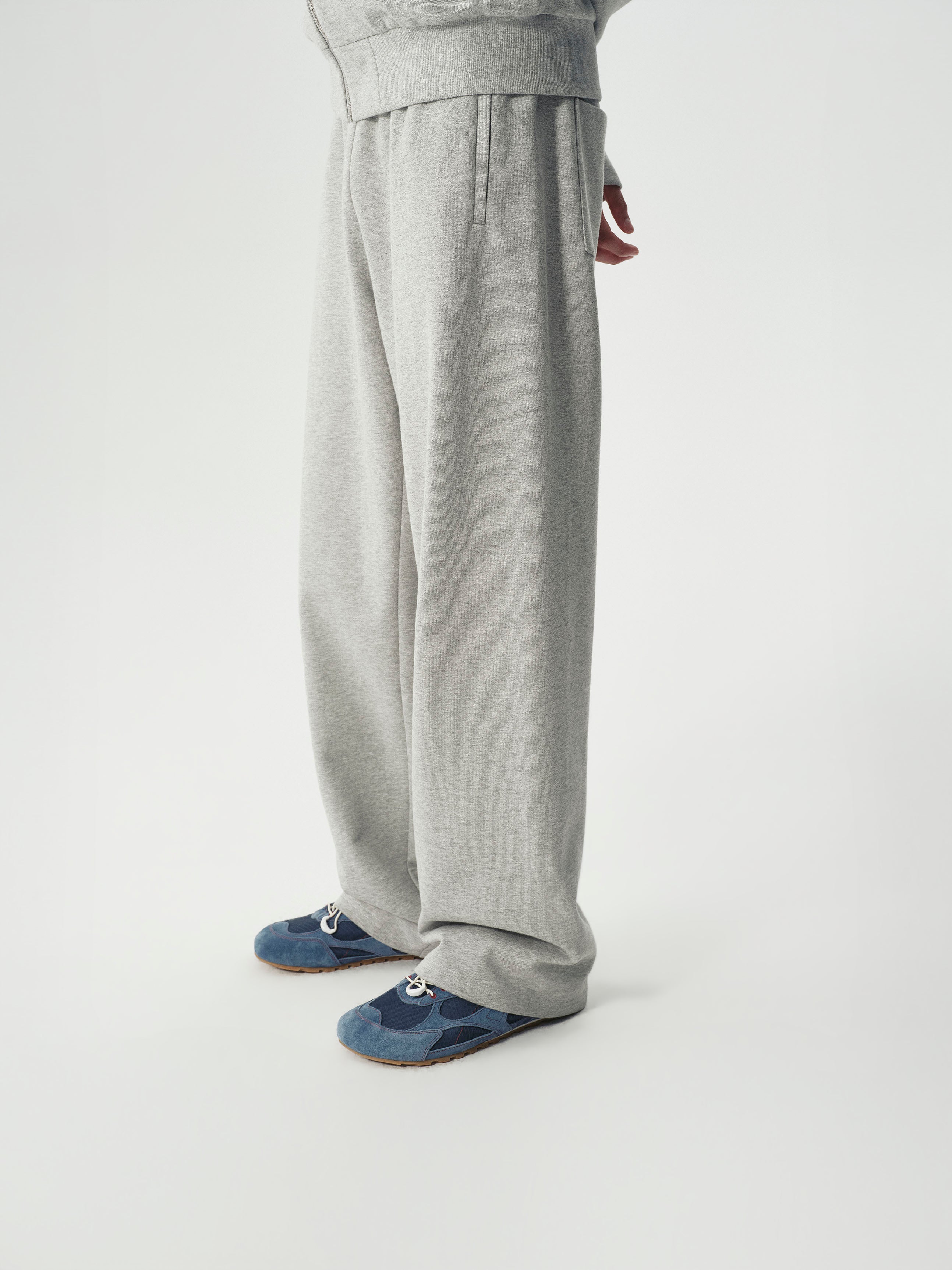 Tailored Sweatpants in Gray