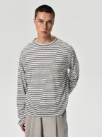 Shift Stripe Long Sleeve in Blue