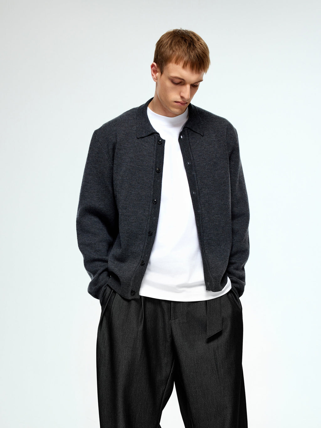 Split-fit Cardigan - YHONE