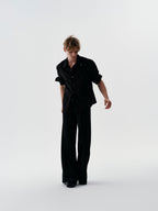 Shift Volume Trousers in Black