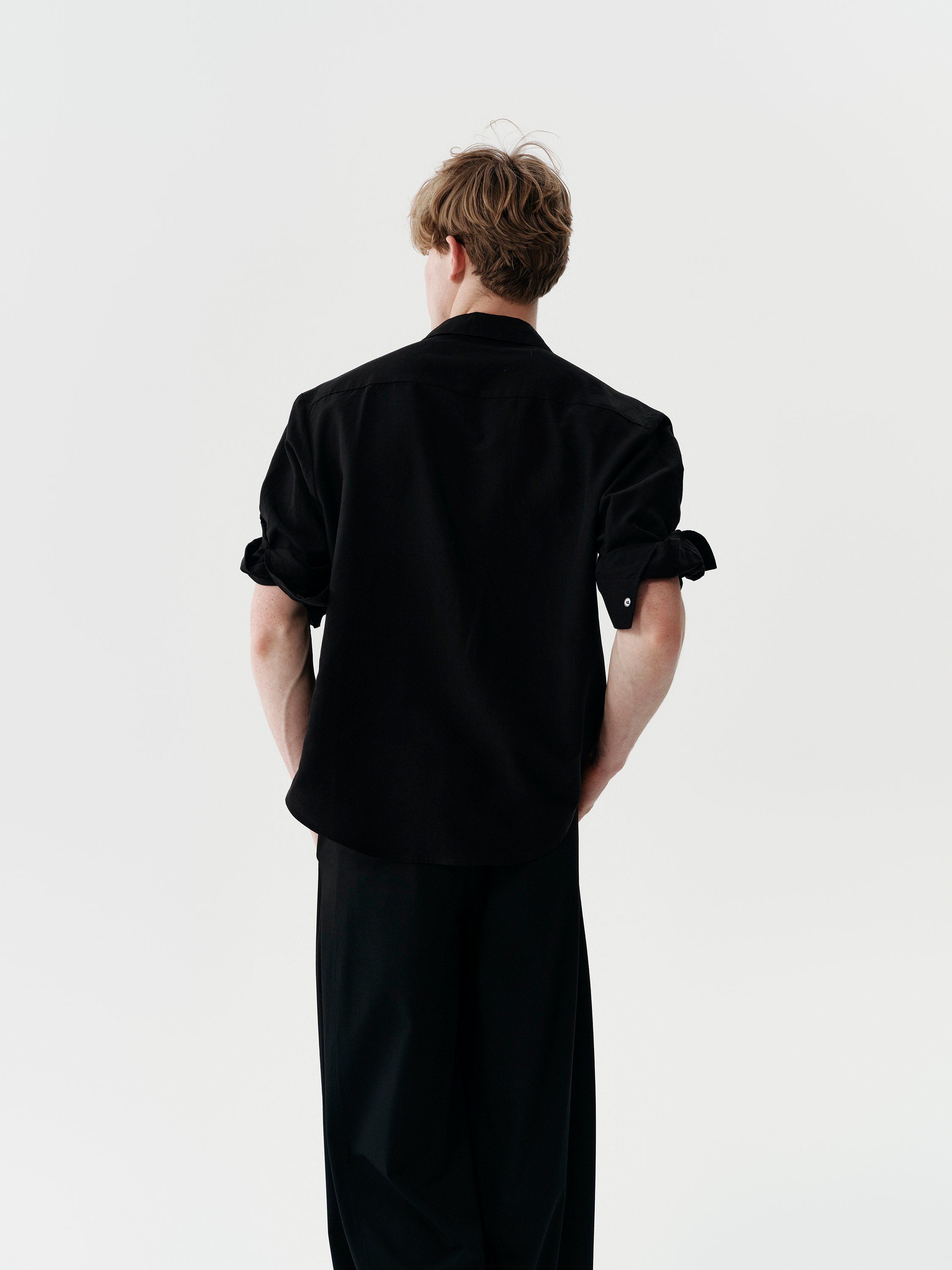 Echo Fold Shirt in White