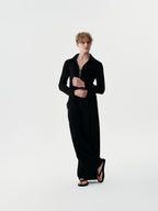Vector Zip Base Layer in White