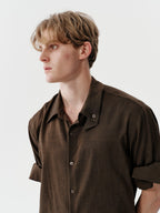 Echo Fold Shirt in White