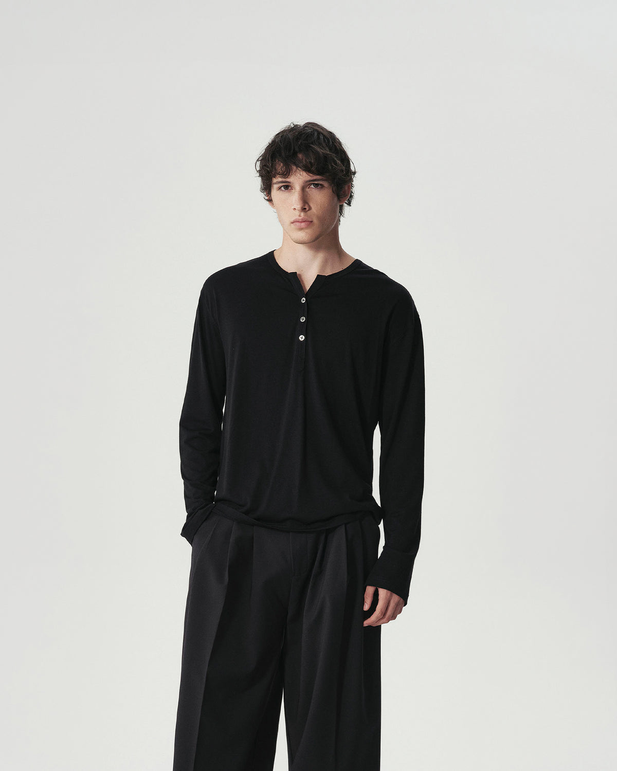Fluid Henley Top