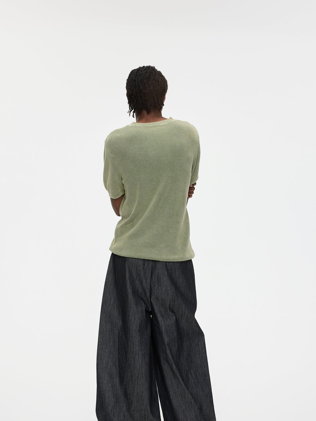 Gents Olive T Top - YHONE