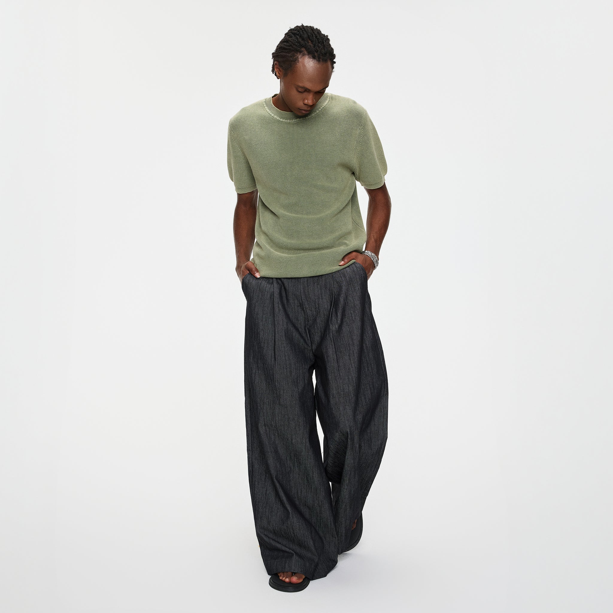 Gents Olive T Top