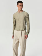 Structure Long Sleeve in Green