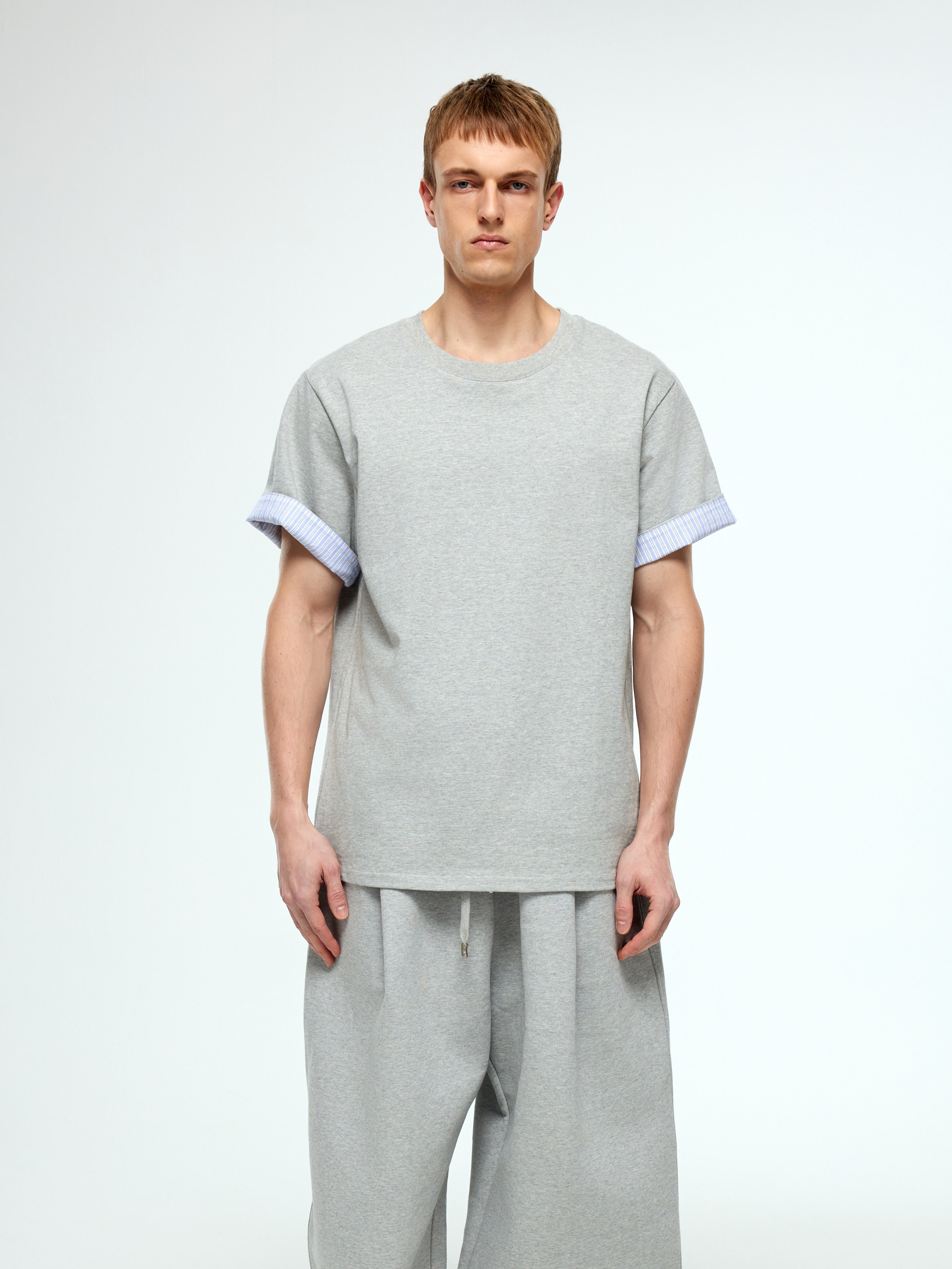 Gray Canvas Tee - YHONE