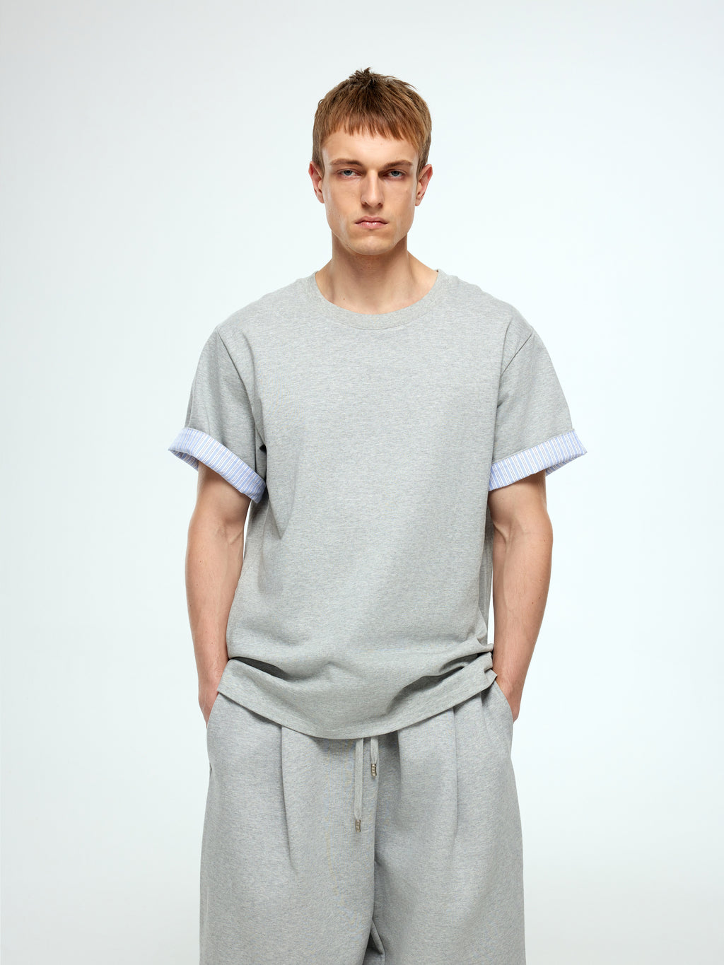 Gray Canvas Tee - YHONE