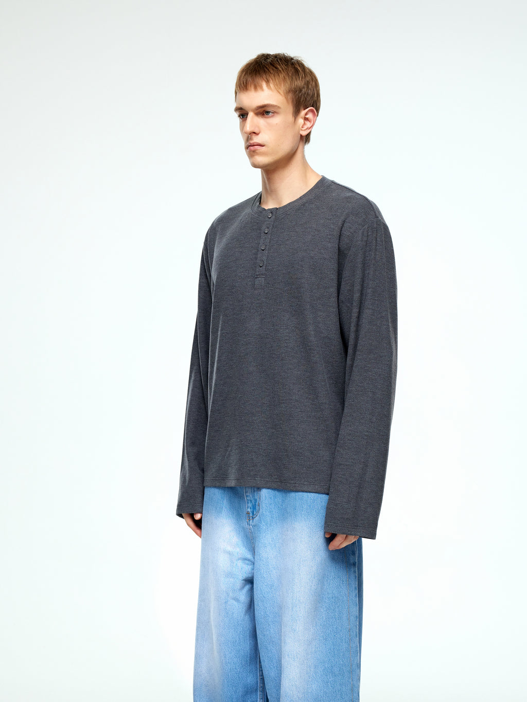 Refined Henley Shirt - YHONE