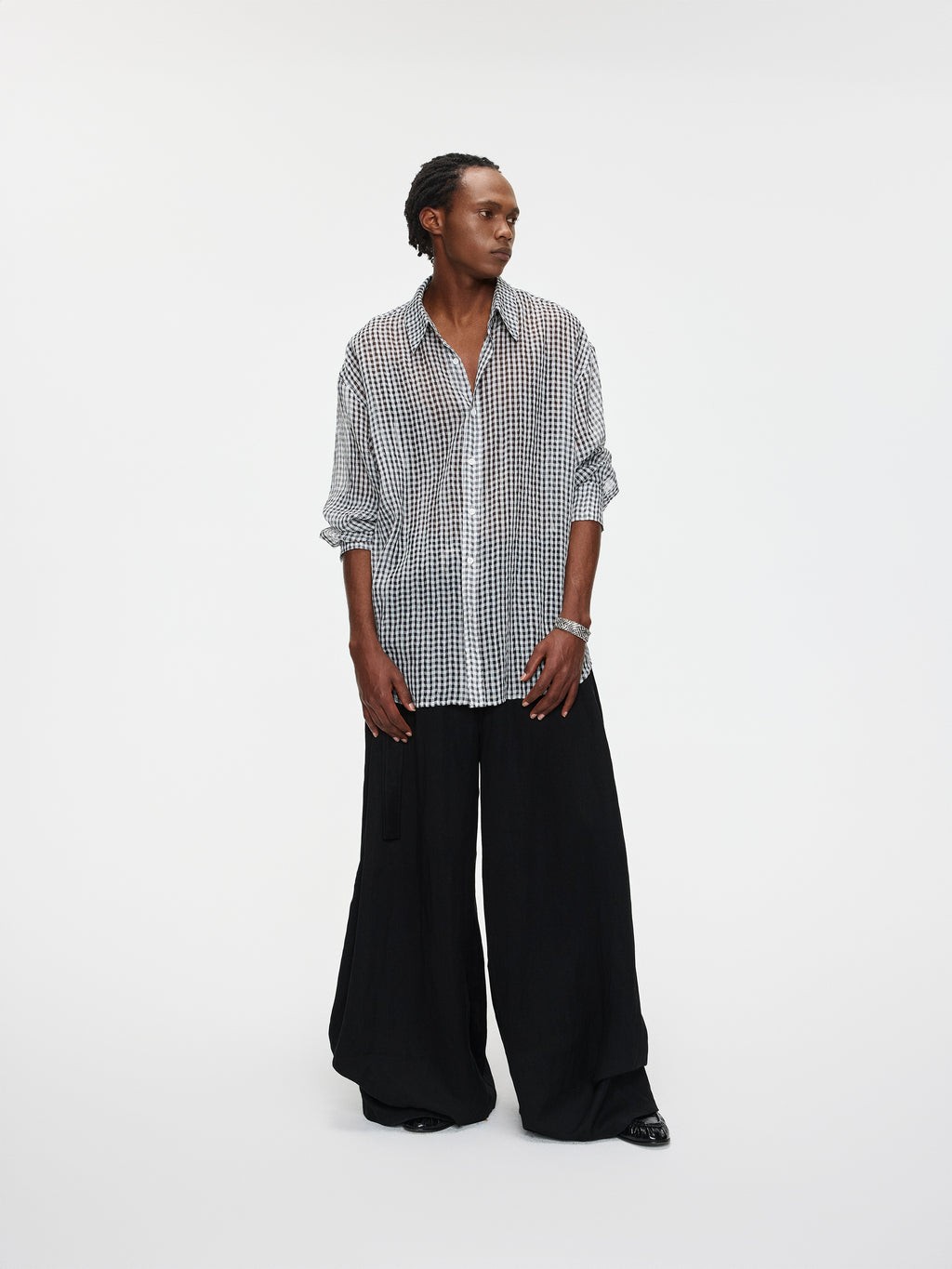 Mirror Plaid Shirt - YHONE