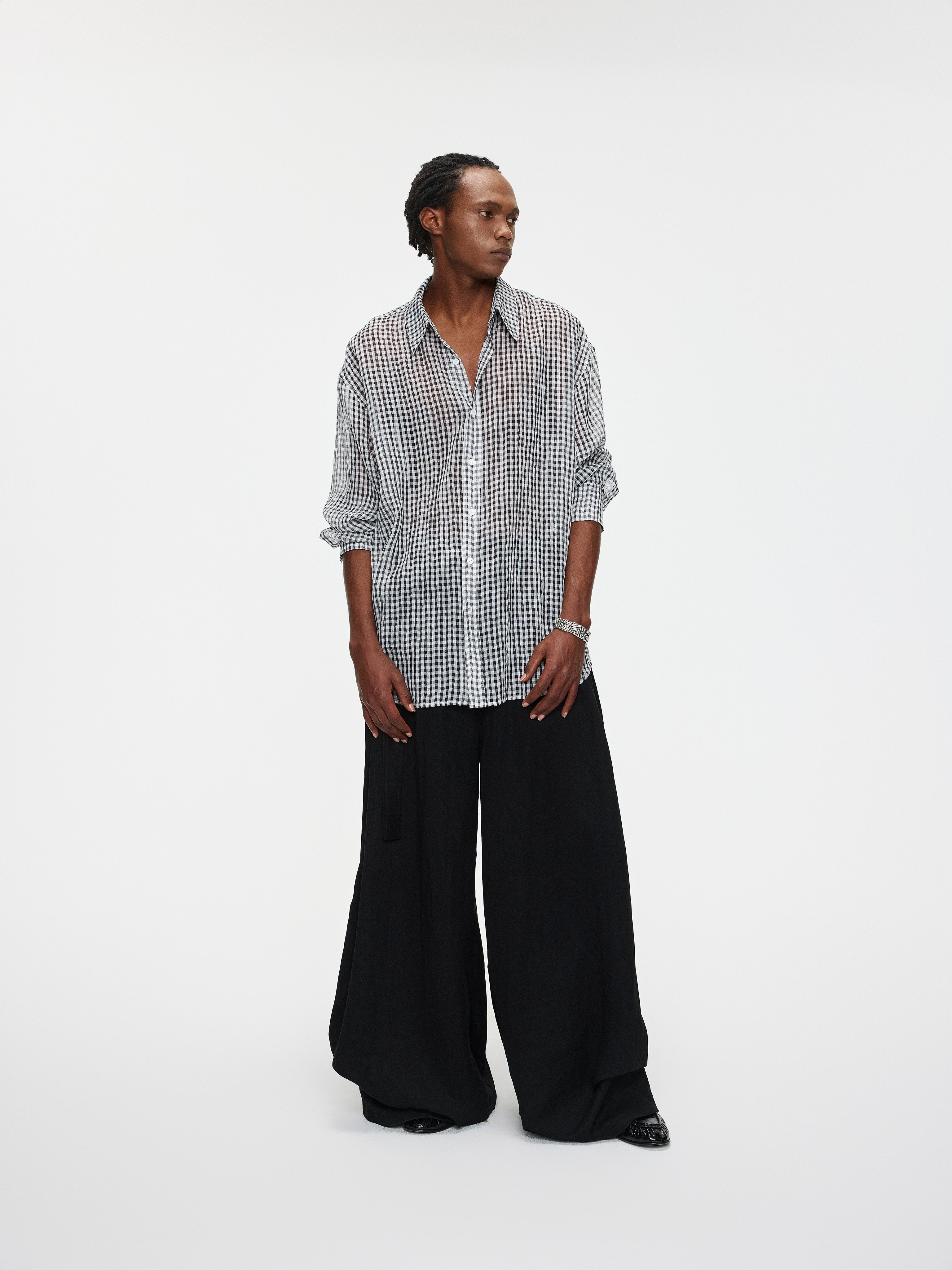 Mirror Plaid Shirt - YHONE