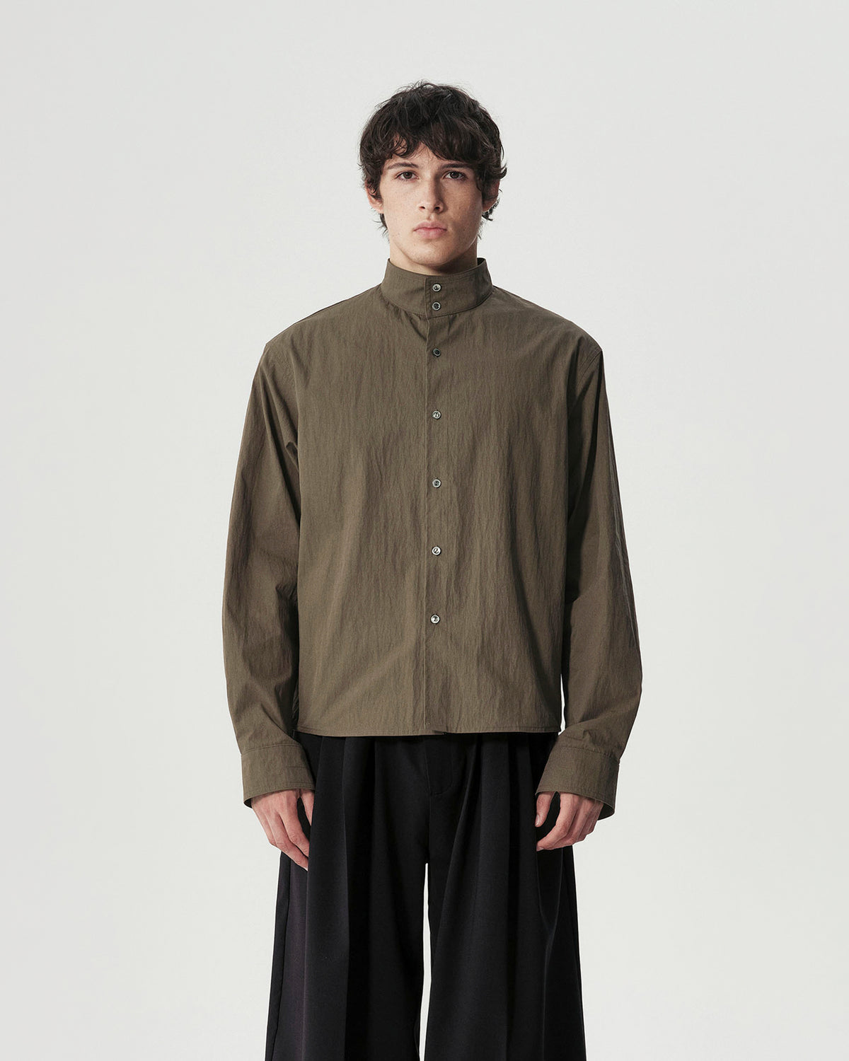 Band Collar Shirt
