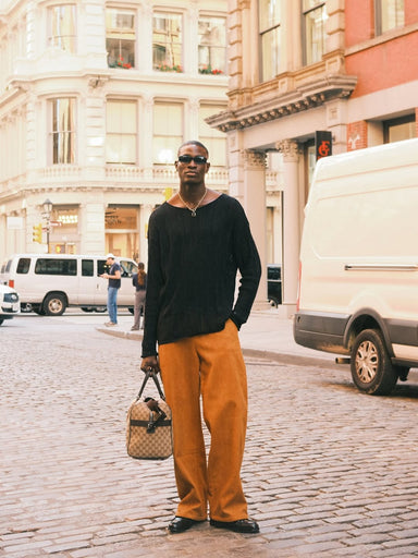 Wide Corduroy Pants