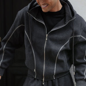Sculpted Track Jacket-