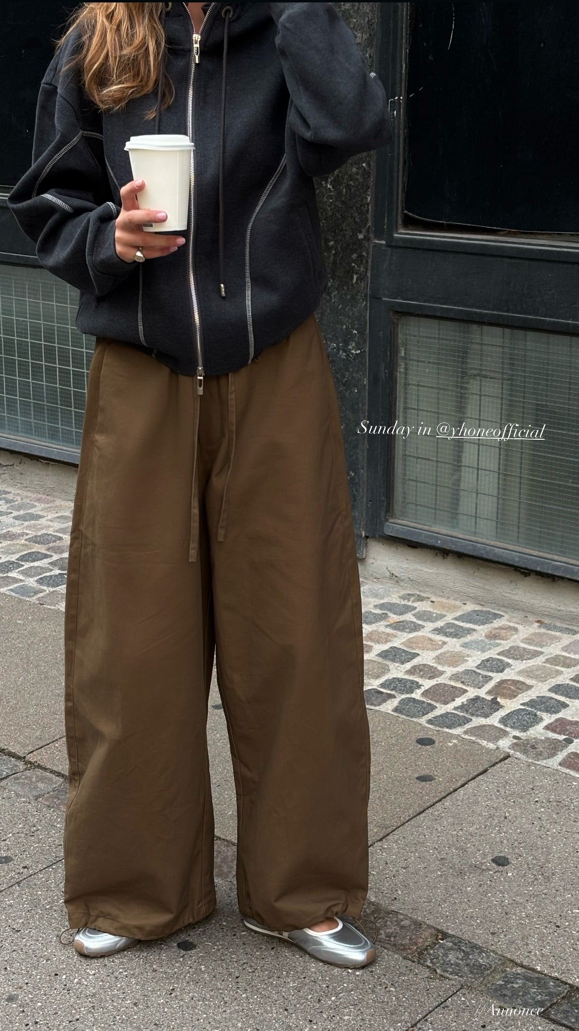 Wide Frame Cargo Pants-
