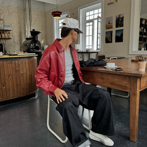 Bold Lambskin Jacket