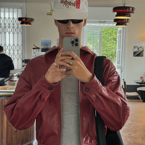 Bold Lambskin Jacket