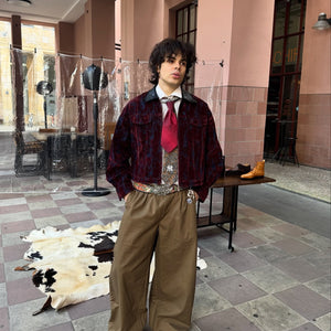 Wide Frame Cargo Pants