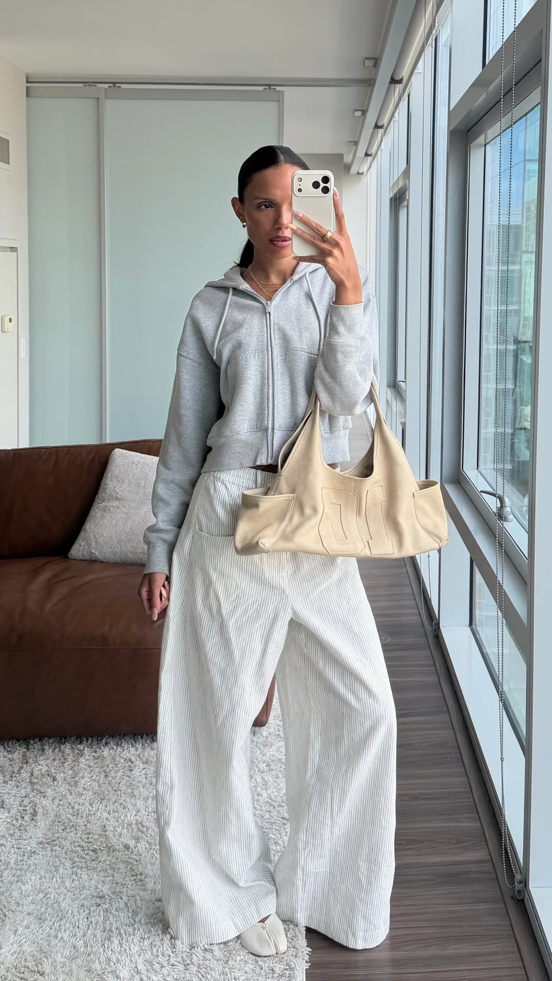 Stripe Wide Pants