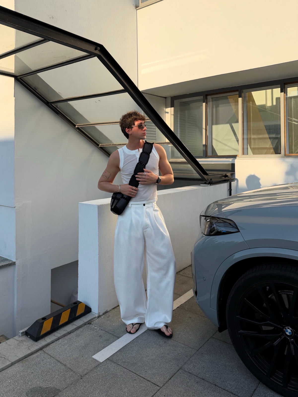 YHONE Bold Pants – Slub