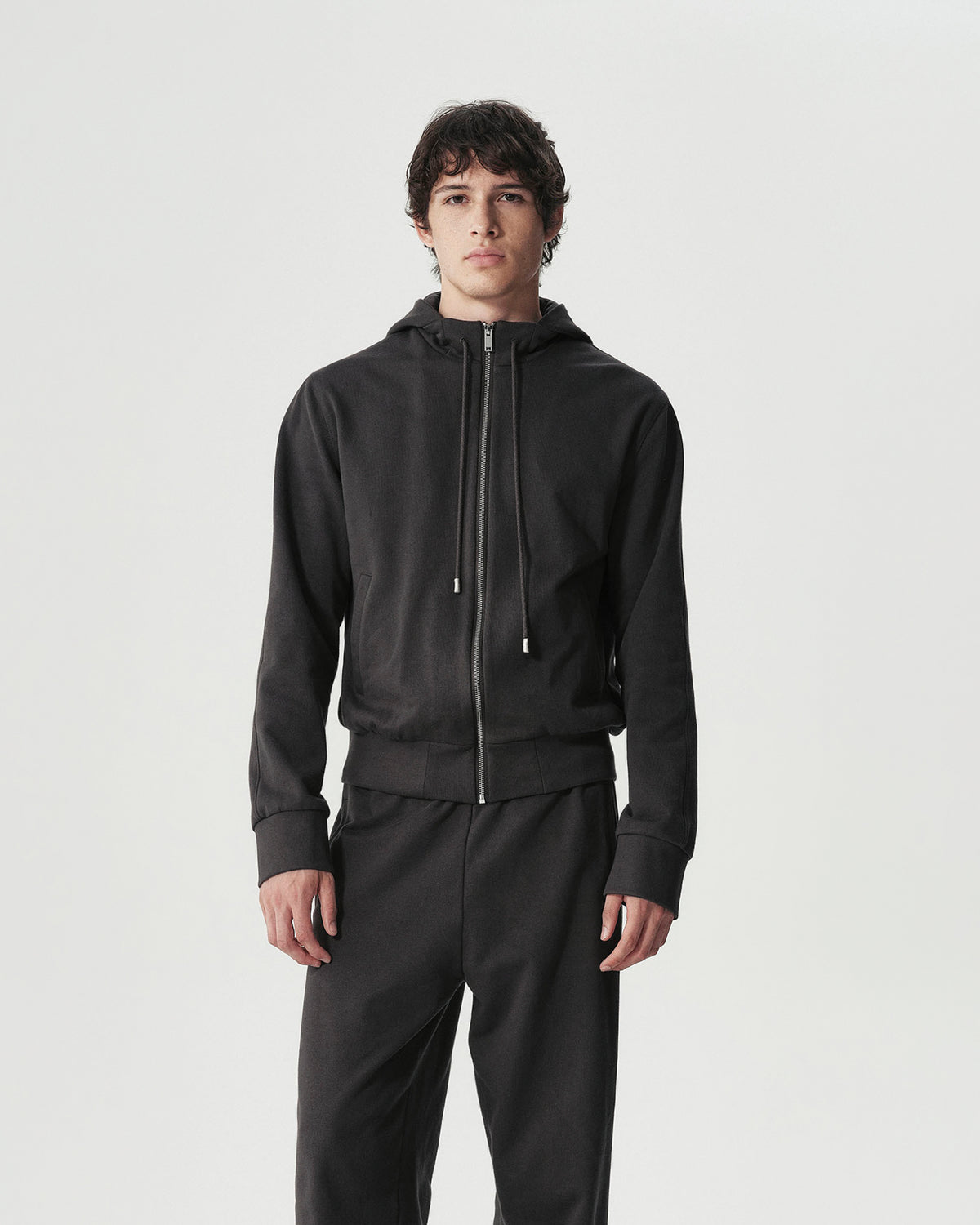 Funnel Zip Sweat Jacket