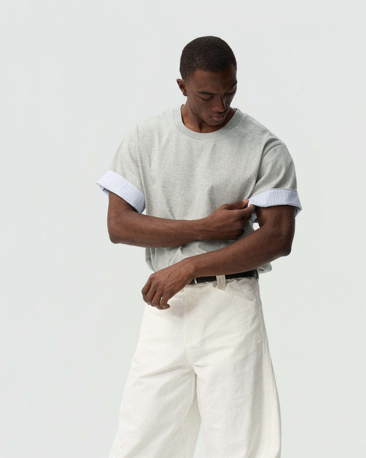 Gray Canvas Tee — product view