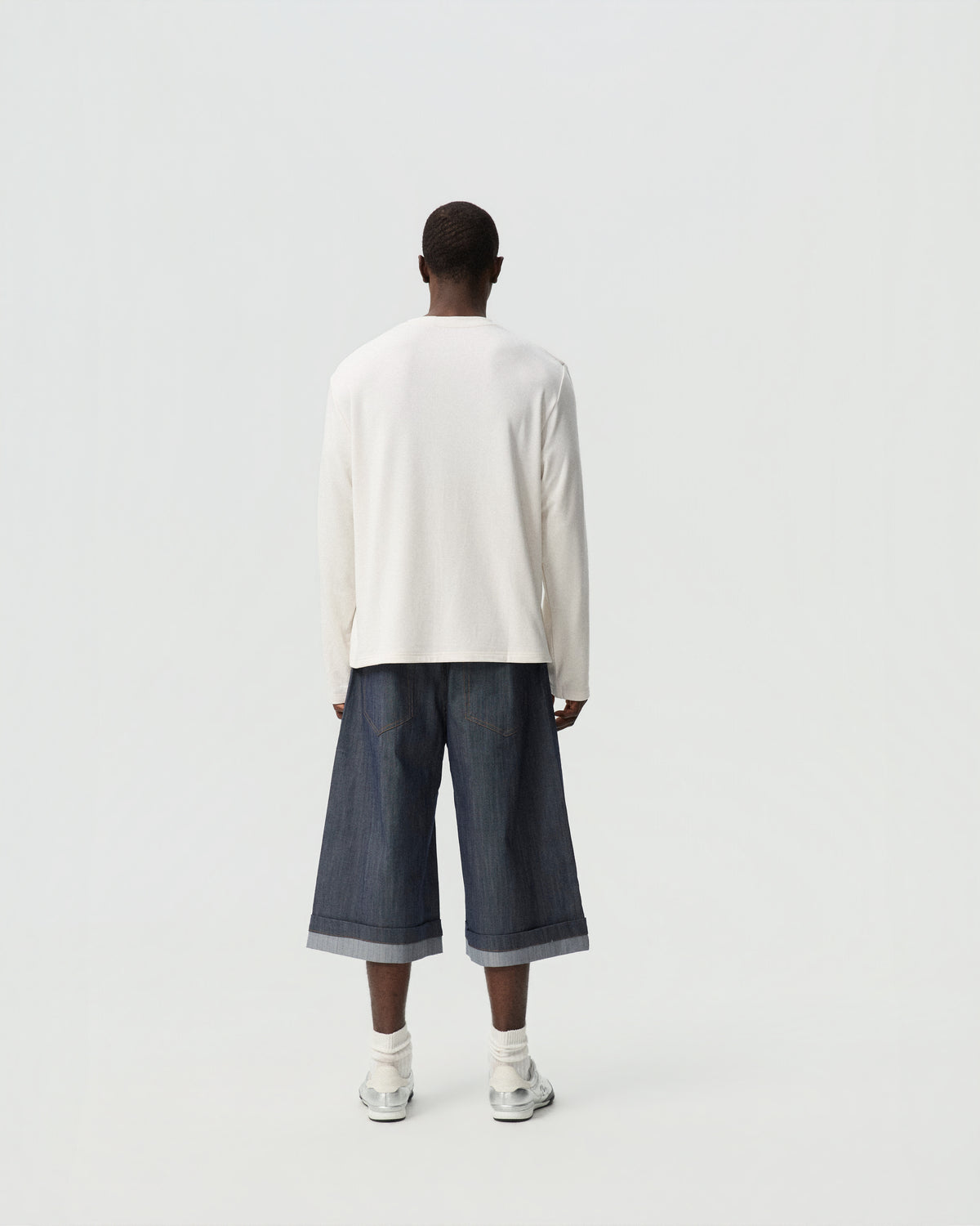 Refined Henley Shirt — styling view
