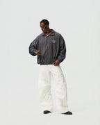 Metro Grid jacket — styling view