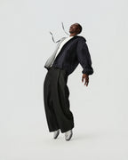Binary Zip Jacket — styling view