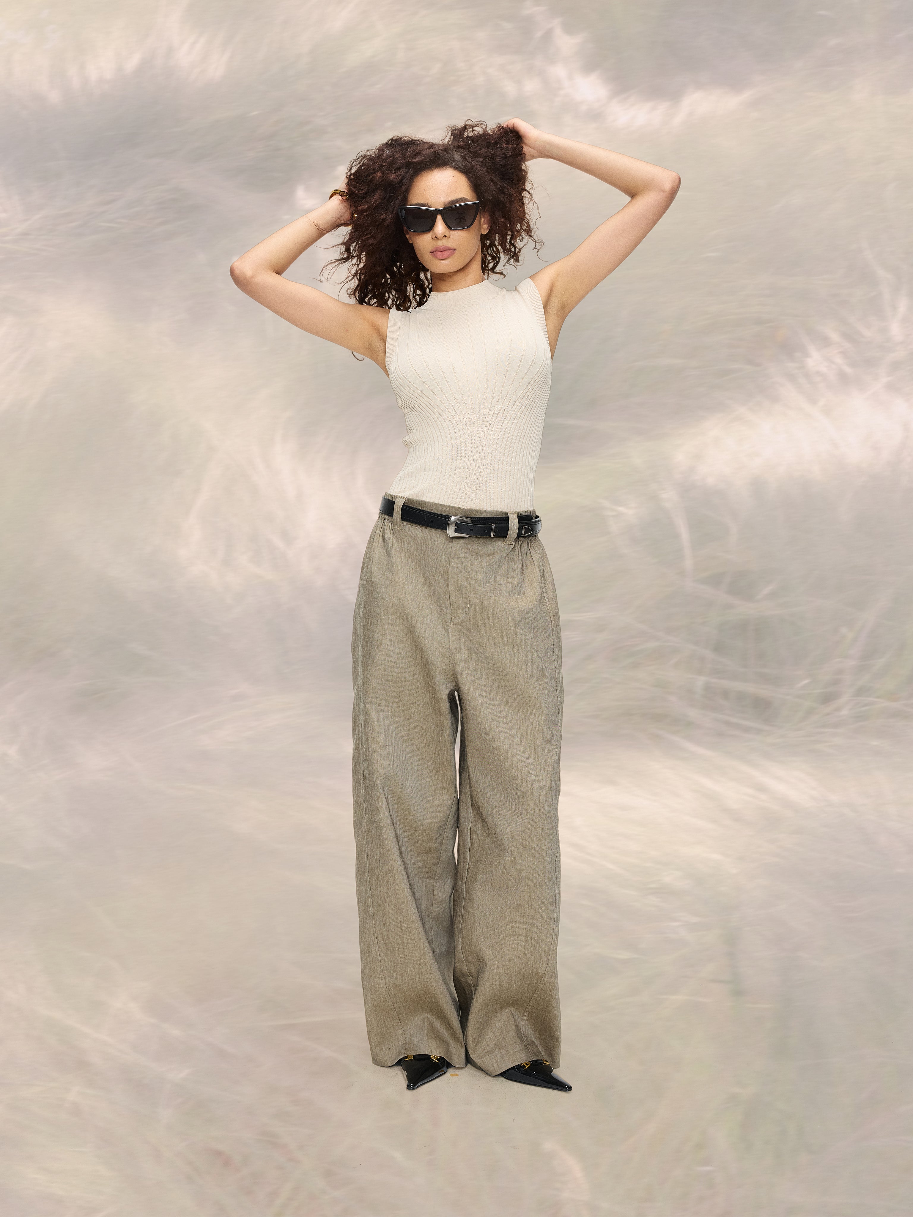 Riverdale Pleated top - YHONE