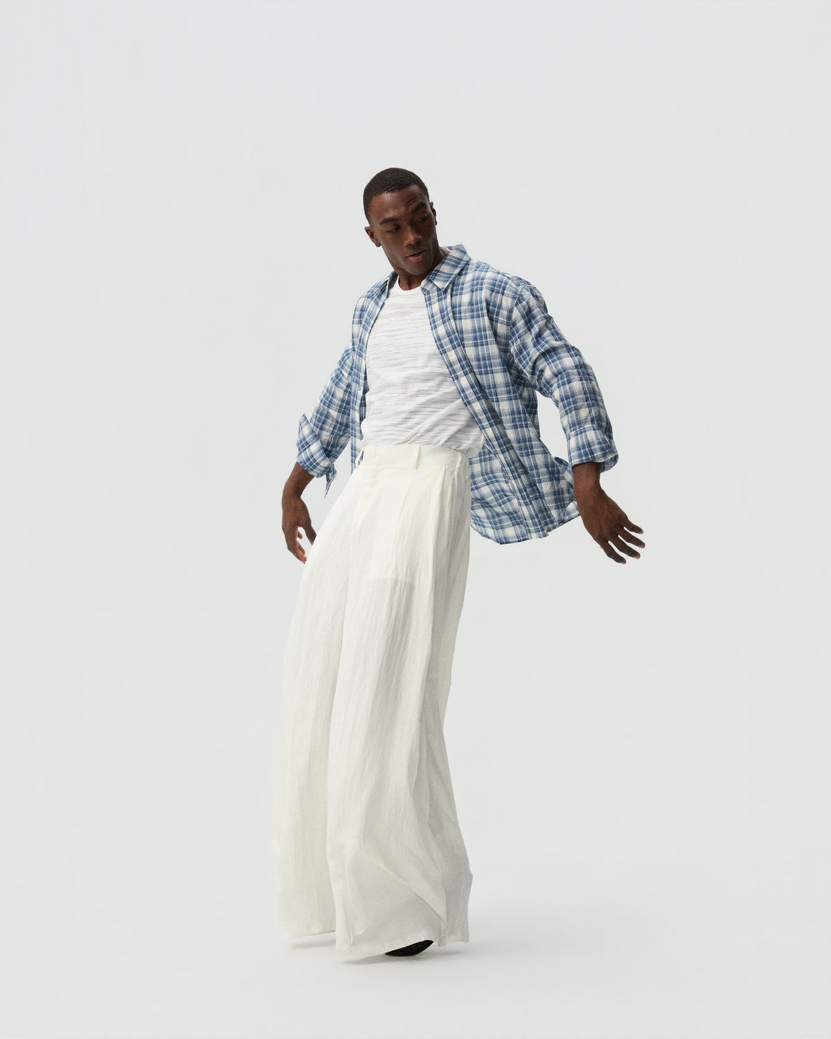 Checks Shirt — styling view
