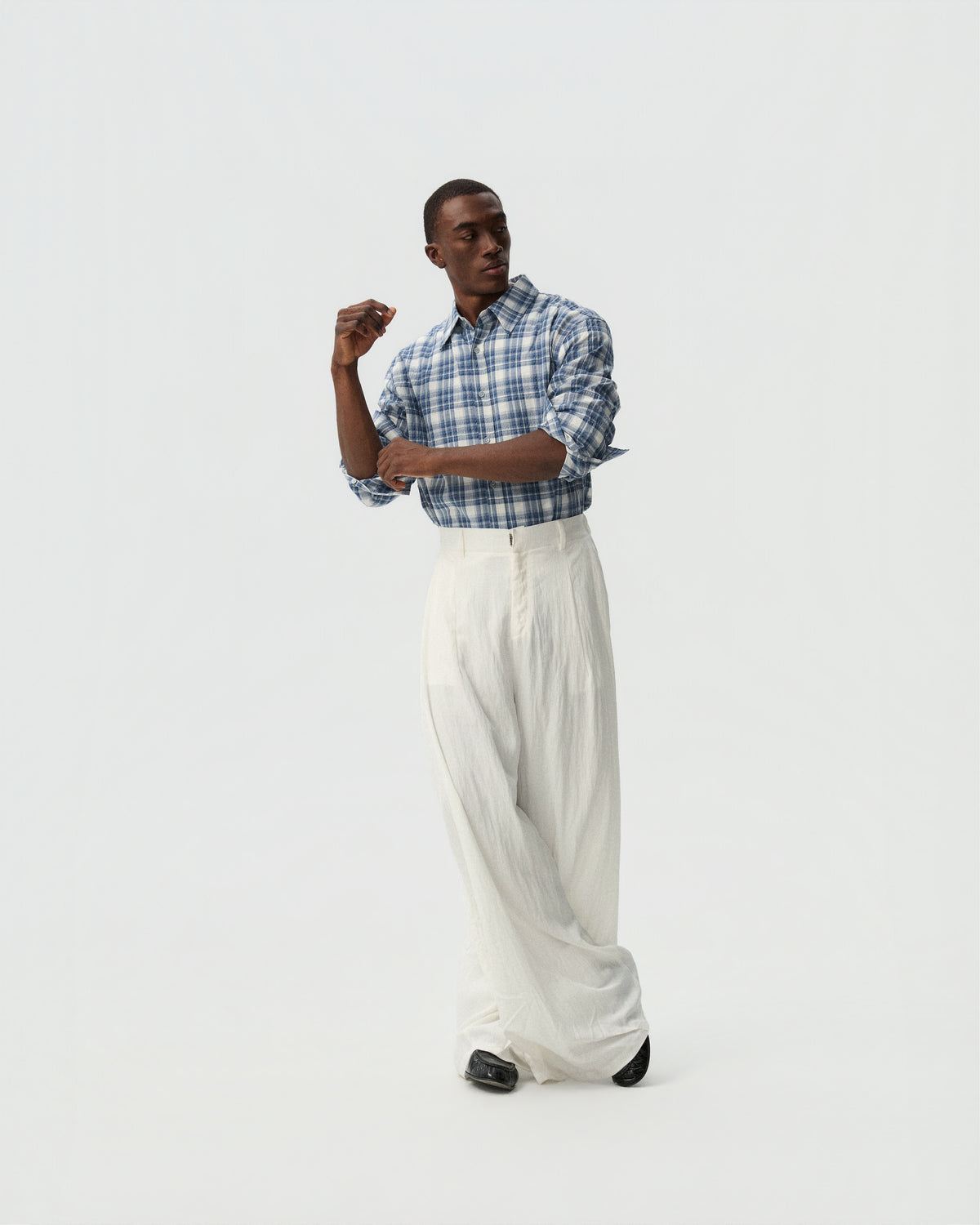 Checks Shirt — styling view