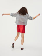Mirrored Blouson Shirt - YHONE
