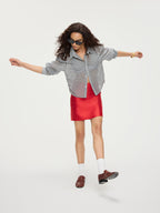 Mirrored Blouson Shirt - YHONE