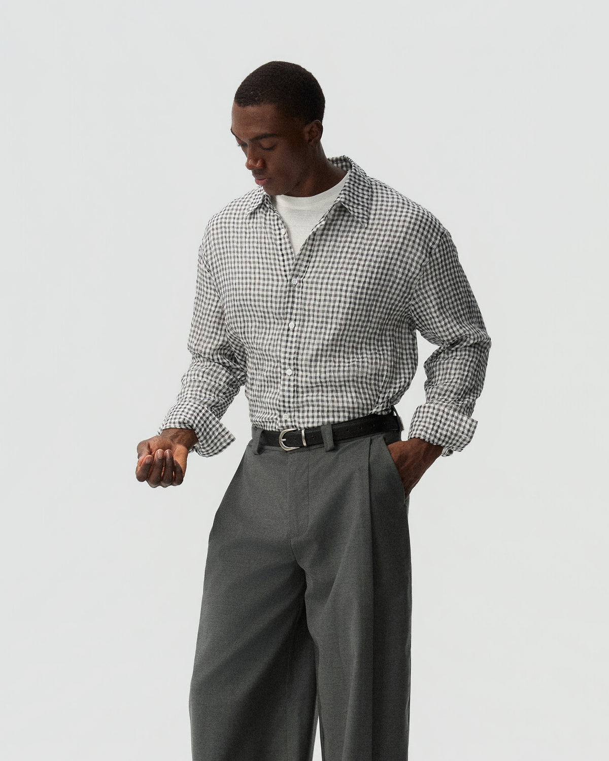 Mirror Plaid Shirt — product view