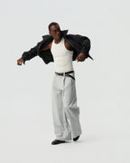Sculpted Form Jacket — styling view