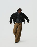 Sculpted Track Jacket — styling view