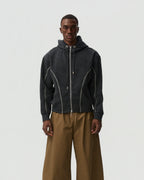 Sculpted Track Jacket — product view
