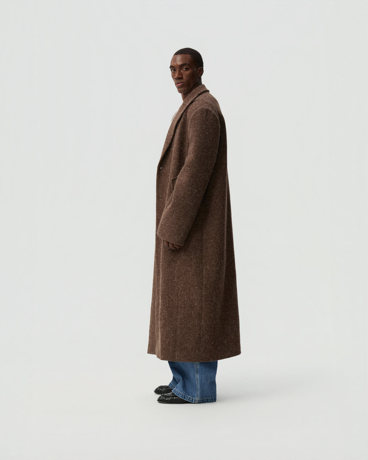 Earthline Coat — Final Sale — styling view