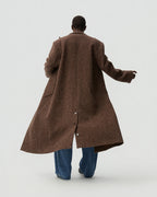Earthline Coat — Final Sale — product view; model: Heider