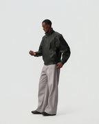 Coated Canvas Jacket — styling view