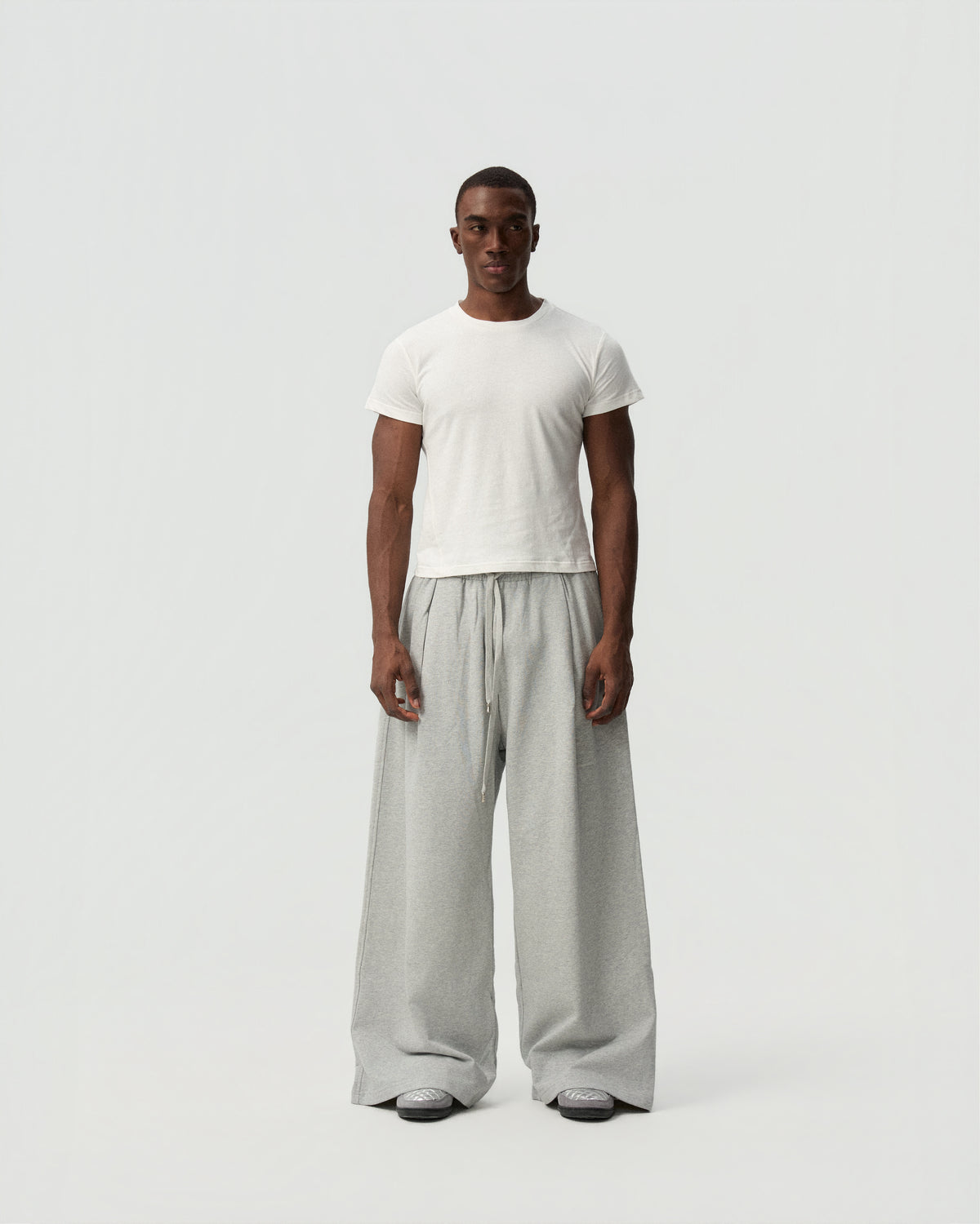Angle Cropped Tee — styling view