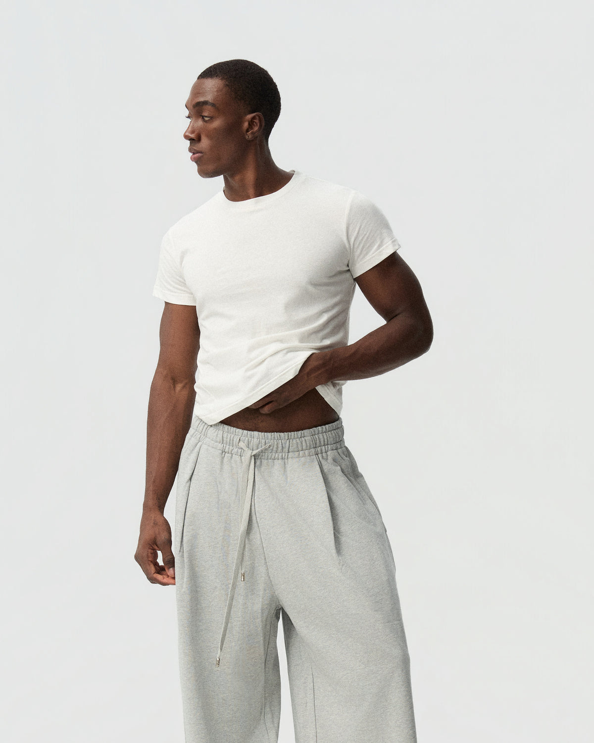 Angle Cropped Tee — product view