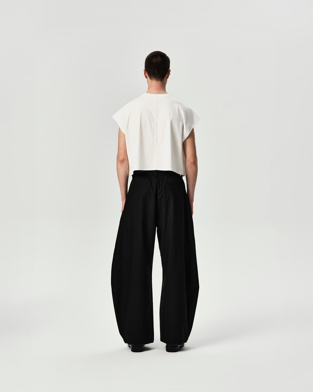 Form Vest in White
