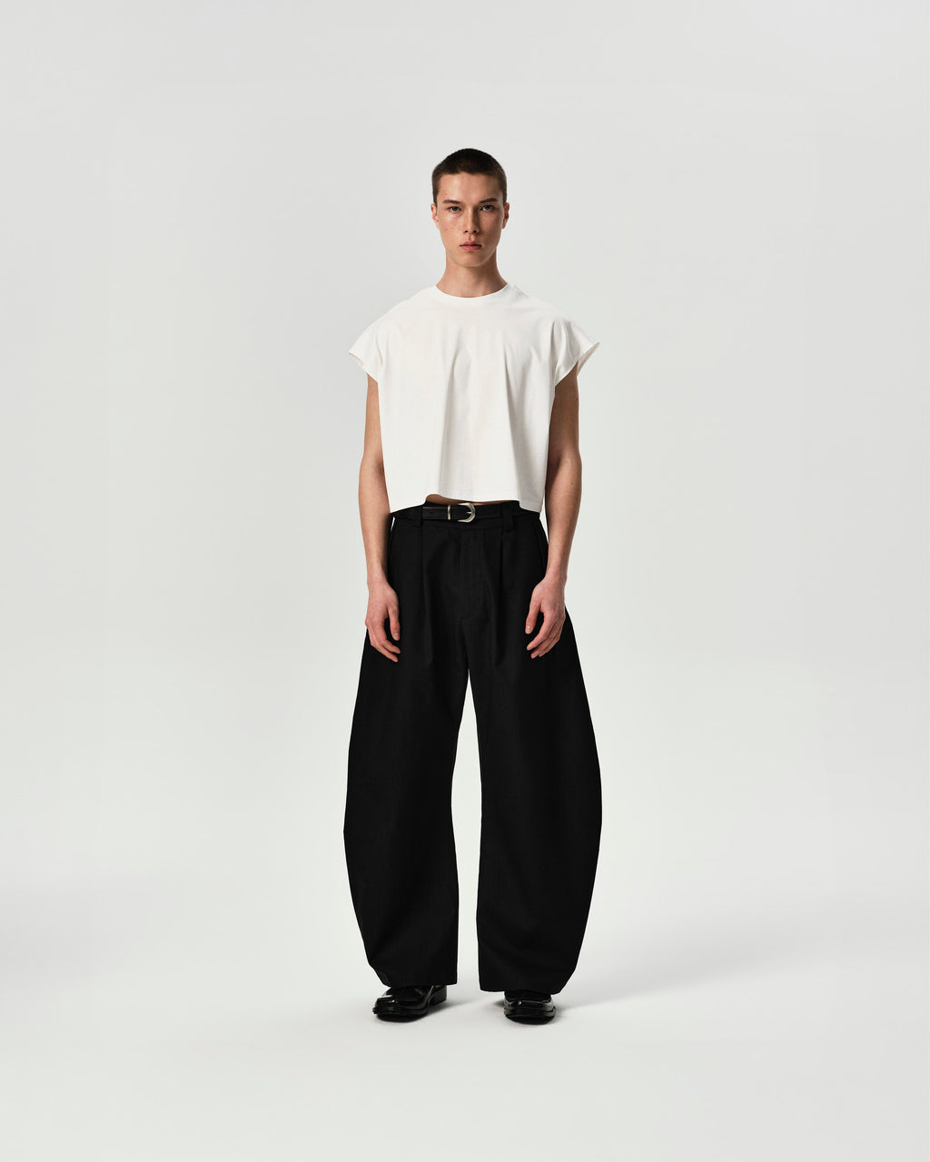 Form Vest in White, main view