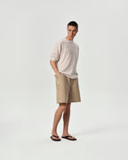Shift Stripe Long Sleeve in BarePink