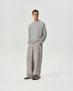 Shift Stripe Long Sleeve in BarePink