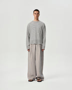 Linen Pleated Pants in BarePink, main view